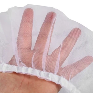 (White)Bird Food Catcher Skirt Guard Bird Cage Cover Large Size Catcher - Picture 1 of 3