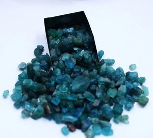 50 Ct Natural Rare Blue Aquamarine Raw Rough CERTIFIED Uncut Raw Rough Lot - Picture 1 of 6