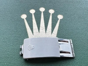 Authentic Rolex Submariner 62523H-18 SS Buckle & Deployant Clasp 1995 - OC#887 - Picture 1 of 5