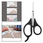 Safe Ceramic Scissors, Frosted Handle, Two-Finger Operation, DIY Accessory