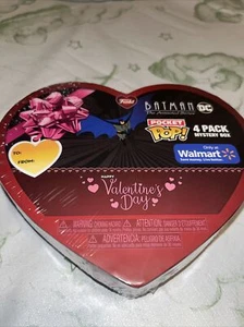 POCKET POP! Funko Batman DC Animated Series Valentines Day 4 Pack Mystery Box - Picture 1 of 2