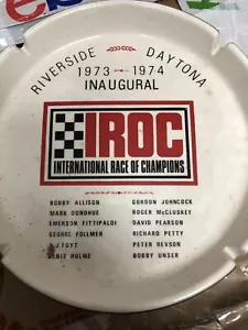 1973-1974 Inaugural International Race of Champions Ashtray Foyt Unser Petty EX+ - Picture 1 of 5