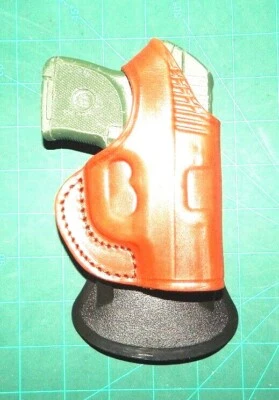 Tagua PD1R-1162 LH Brown Leather Rotating Thumb Break Paddle Holster Kahr P380 - Image 1 of 4