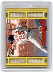 2000 Pacific Revolution Foul Pole Net-Fusions Mark McGwire #16 - Picture 1 of 2