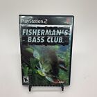 Fishermans Bass Club Sony PlayStation 2 PS2 2003 Game And Case Nice Disc Tested