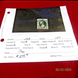 U.S. Classic # 154*30 Cent Hamilton* gebraucht* Festpreis @ 10% des Katalogwerts - Bild 1 von 3