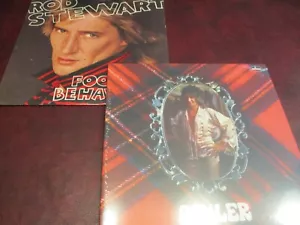 ROD STEWART FOOLISH BEHAVIOR ORIGINAL WITH POSTER & SLEEVE Analog LP + SMILER - Picture 1 of 2