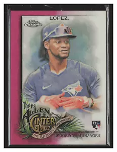 Otto Lopez RC/199 - 2022 Topps Allen and Ginter cromo magenta refractores #212 - Imagen 1 de 2
