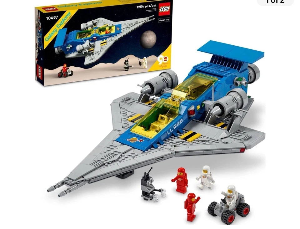 LEGO Galaxy Explorer Space System 10497 1254 Missing Instructions And Box - Image 1 of 1