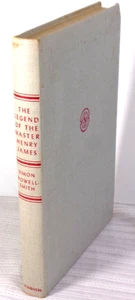 1948 The Legend of the Master Henry James by Nowell-Smith Scribner's Hardcover - Picture 1 of 6