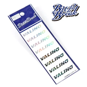 Overdose Cut-Out Rim Sticker VALINO Mirror Type Silver Black RC Drift #BB-ST-012 - Picture 1 of 1