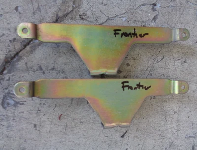 1998 - 2004 NISSAN FRONTIER UTILI-TRACK BED EXTENDER BRACKETS OEM USED - Image 1 of 2