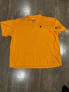 Antigua Men’s 2XL Amateur Championship The Honors Course Logo Orange Polo A6  - Picture 1 of 4