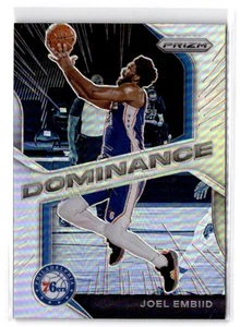 2020-21 Panini Prizm Joel Embiid #11 Dominance Prizms Silver Philadelphia 76ers - Picture 1 of 2