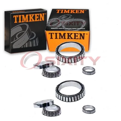 Rolamento de roda dianteira Timken 2 peças e conjuntos de corrida para 1996-2002 Toyota 4Runner ey - Imagem 1 de 4