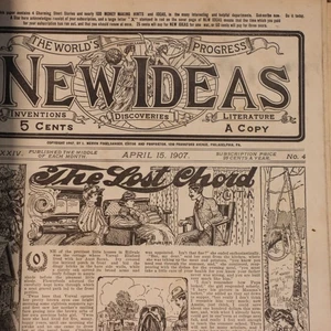 New Ideas 42 pc Philadelphia Monthly Journals String Binding Ephemera 1904-1907 - Picture 1 of 9