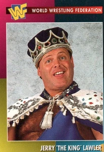 WWF WWE Jerry The King Lawler 1995 Wrestling Magazine Trading Card 36 - Picture 1 of 2