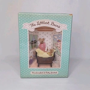 Vintage 1994 Gund The Littlest Bears Miniature Teddy Bear 7015 Mother & Baby - Bild 1 von 17