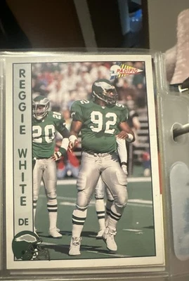 1992 Pacific - Reggie White #239 - Image 1 of 3