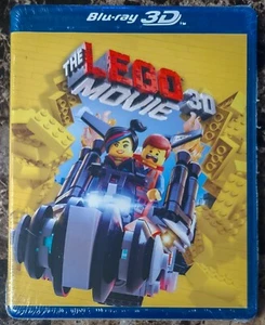 NEW The LEGO Movie (Blu-ray + 3D + DVD + Digital Copy, 2014, 3-Disc Set) - Picture 1 of 1