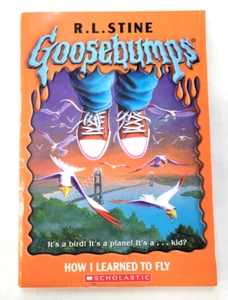 Goosebumps #52 How I Learned To Fly R.L. Stine YA Horror reprint - Foto 1 di 4