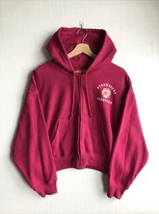Strawberry Shortcake Hoodie Full Zip Hooded Sweatshirt Size Large - Picture 1 of 8
