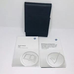 OEM 2016 VW Volkswagen JETTA OWNERS MANUAL GENUINE ORIGINAL With Case - Picture 1 of 5