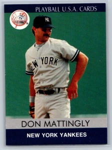 1991 Playball USA - Don Mattently - #91-26 - Foto 1 di 2