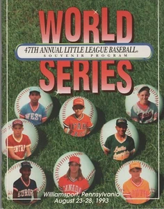 BASEBALL Program (1993) LITTLE LEAGUE World Series LLWS OF - Picture 1 of 4