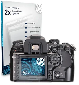 Bruni 2x Écran protecteur pour Konica-Minolta Dynax 7D Protecteur d'écran - Photo 1 sur 4