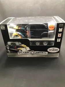 TESTORS 1/24 Ultra Detail Platinum 1937 Ford Custom Diecast Kit NEW in Box - Picture 1 of 5