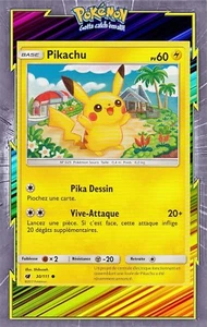 Pikachu - SL04:Invasion Carmin - 30/111 - Carte Pokemon Neuve Française - Picture 1 of 1