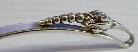 6 1/2" Sterling Silver Ladle Sanborns Mexico Blossom Cover