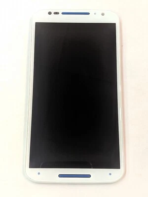 OEM Motorola Moto X 2da GEN XT1093 Repuesto Pantalla LCD OLED - B Blanco/Azul Foto 1 de 2