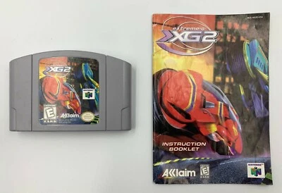 XG2 Extreme-G 2 Nintendo N64 con Manual, Limpio, Probado y Excelente Estado Foto 1 de 4