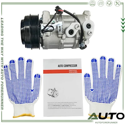 A/C Compressor W/Clutch for 16-18 Mercedes-Benz C300 C250 C350e L4 2.0L CO11590C - Image 1 of 4
