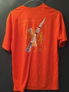 North Coast Rocketry Bright Orange T-Shirt with Lance Delta - NCR