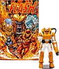 McFarlane Toys, DC Comic 7-inch Heatwave Action Figure with 22 Moving Parts, Col
