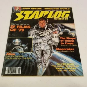 STARLOG MAGAZINE - ISSUE #22 - 1979 - JAMES BOND MOONRAKER COVER - Imagen 1 de 5