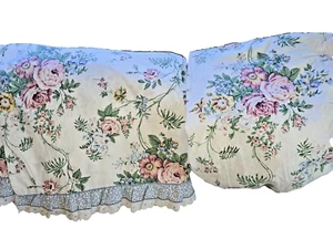 Vtg JC Penny BELLE RIVE Queen Sheet Set - Picture 1 of 6