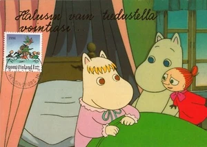 Moomin Tove Jansson Finland Mint Maxi FDC Multicolor Card 1994 - Picture 1 of 1