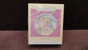 Hallmark Easter Porcelain Ornament Collector's Plate #4 1997 Sunny Sunday Best - Picture 1 of 4