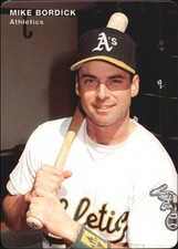 1995 A's Mother's #10 Mike Bordick 