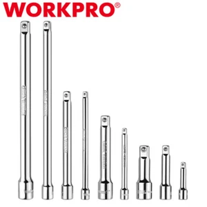 VALUEMAX 9PC Extension Bar Set 1/4" 3/8" 1/2" Drive Socket Extension Bar Set NEW - Picture 1 of 11