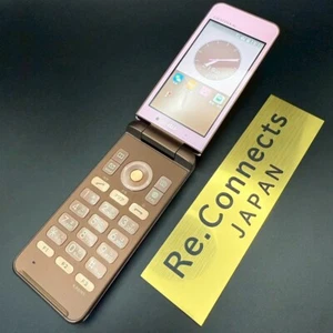 KYOCERA KYF31 PINK GRATINA 4G WIFI KEITAI ANDROID FLIP PHONE UNLOCKED FROM JAPAN - Picture 1 of 19