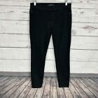 Liverpool Jeans Womens Size 10 Black Blue Indgo Over Black Skinny High Rise