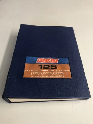 Manuale catalogo delle parti di ricambio Fiat 125 special - Immagine 1 di 4