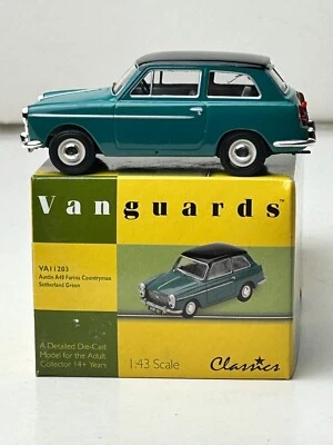Vanguards 1:43 Scale Diecast Austin A40 Farina Countryman, Sutherland Green - Image 1 of 4