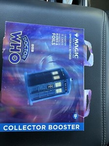 Magic The Gathering Universes Beyond: Doctor Who Collector Booster IN HAND!!!!!!