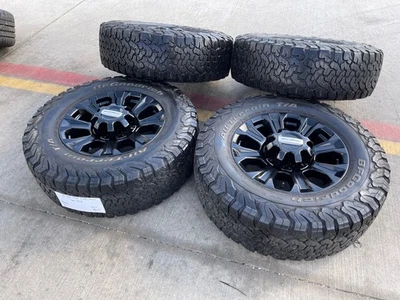 18" Ford F-250 F-350 OEM rims wheels 10097 tires BFG KO2 A/T - Image 1 of 4
